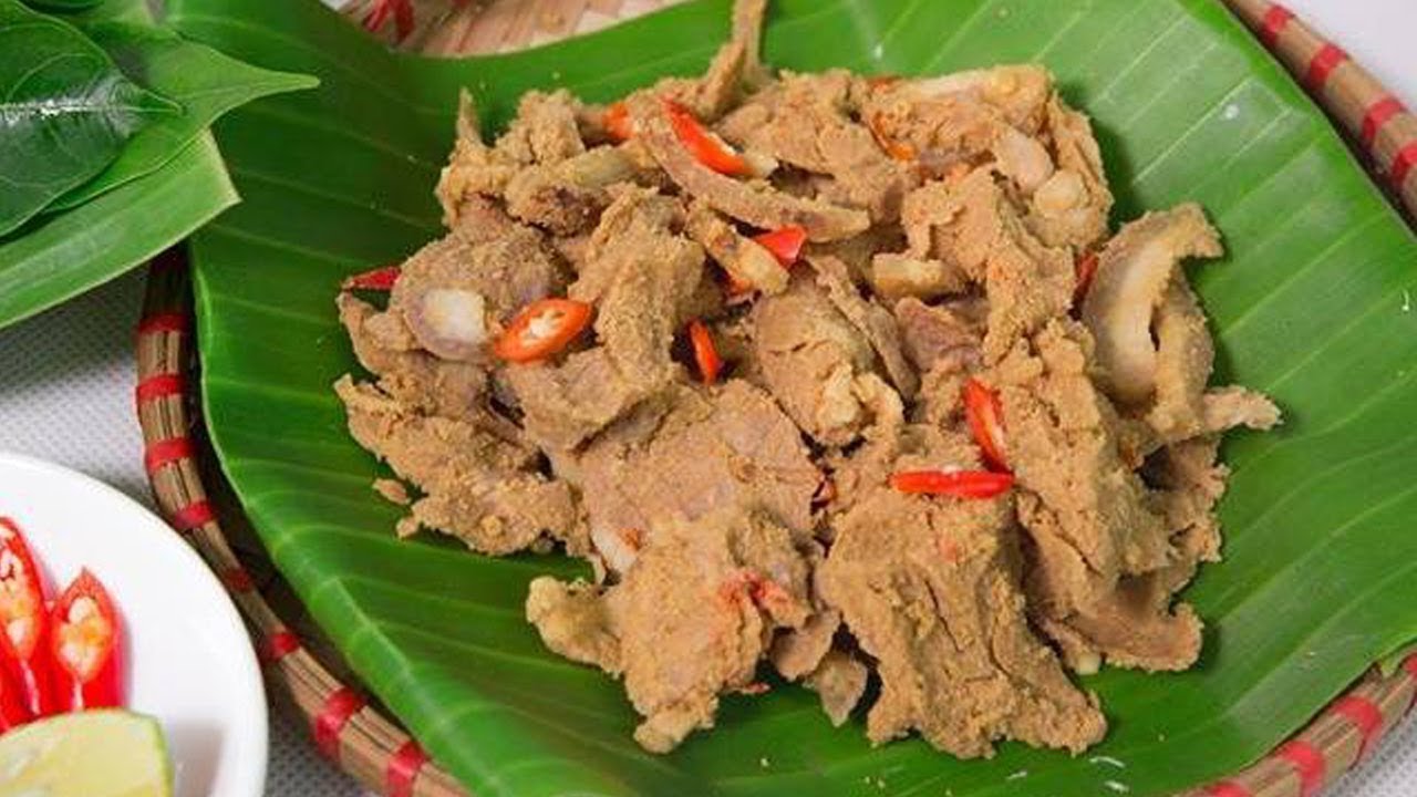 Độc đáo Thịt chua Thanh Sơn - Đặc sản Phú Thọ - YouTube