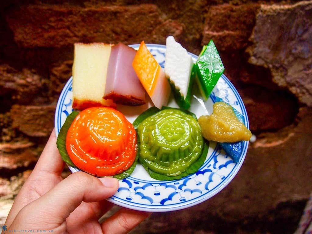 Nyonya Kuih, món bánh sắc màu đặc sản Malaysia