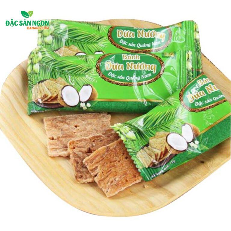 Bánh dừa nướng Thái Bình 180g - Đặc Sản Quảng Nam