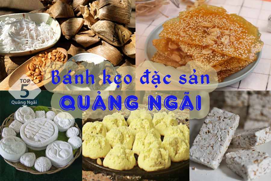 Điểm danh Top 8 loại bánh kẹo đặc sản Quảng Ngãi thích hợp làm quà