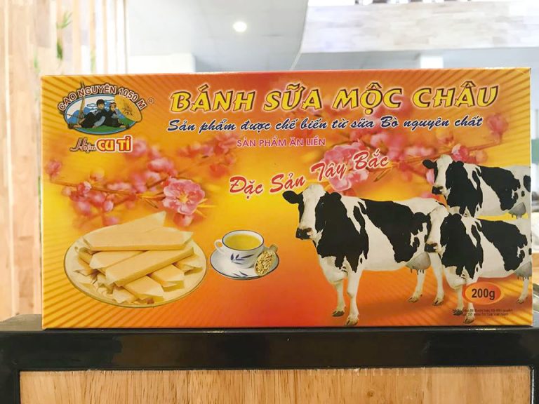 Bánh sữa Mộc Châu 200g - Đặc sản Mộc Châu