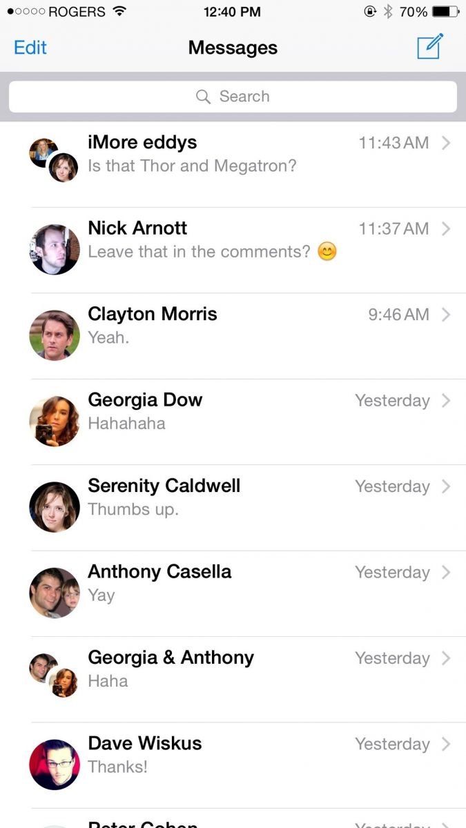 Bật mí một số thao tác tăng tốc độ chat iMessage trên iPhone 6 Plus cũ (Phần 1)