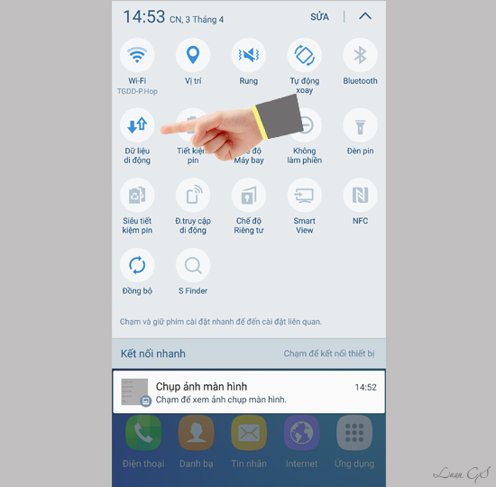 Cách bật 3G trên Samsung Galaxy S6 Edge Plus