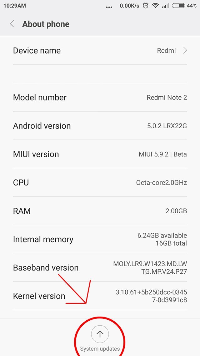Hướng dẫn up ROM MIUI7 Tiếng Việt có CH Play cho Xiaomi Redmi Note 2