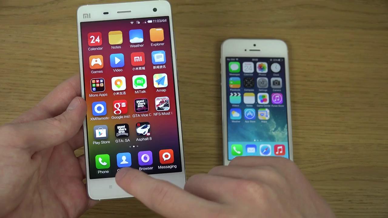 Nên chọn mua Xiaomi Mi4 hay iPhone 5S lock thời điểm này?