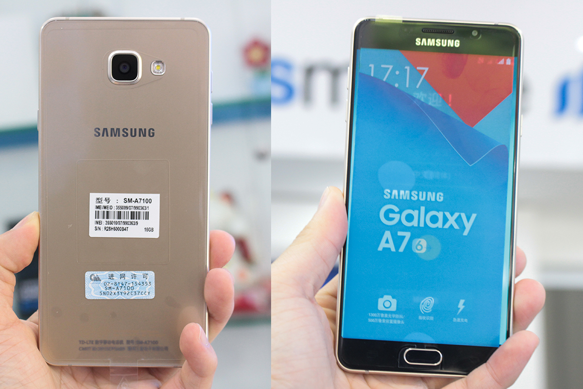 Bí quyết “vàng” cho người mua hàng khi Galaxy A7 2016 đã xuất hiện “hàng dựng”