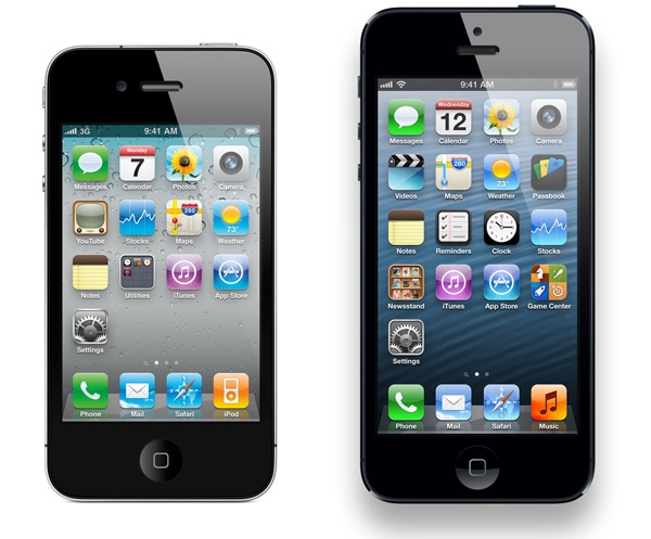 So sánh iPhone 4S và iPhone 5-3