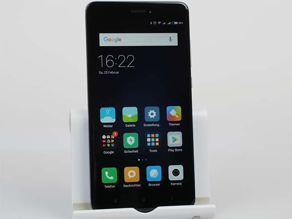 Giao diện Xiaomi Redmi Note 4X