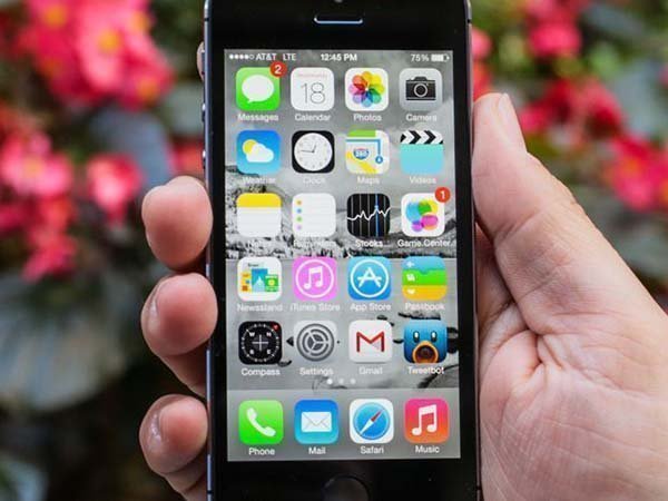 iPhone 5s giao diện tuyệt vời