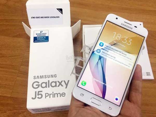 Ngoại hình Samsung Galaxy J5 Prime