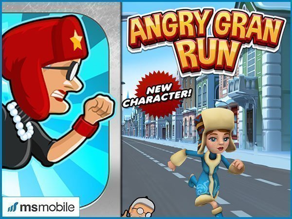 Tính năng chính của game Angry Gran Run cho Android, iPhone