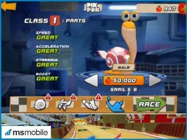 Tính năng chính của game Turbo Racing League cho Android, iPhone