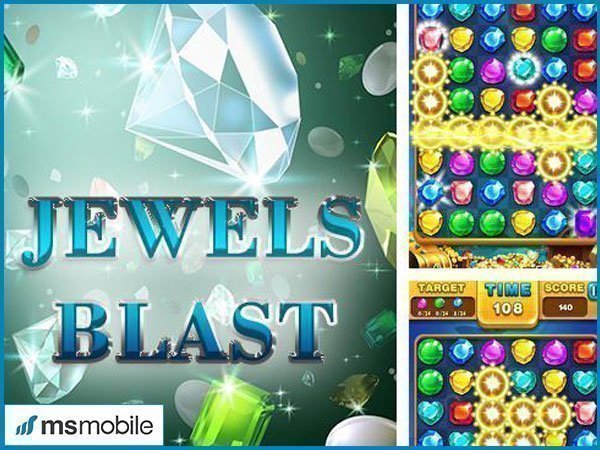 Tính năng chính của game Jewels Star cho Android, iPhone