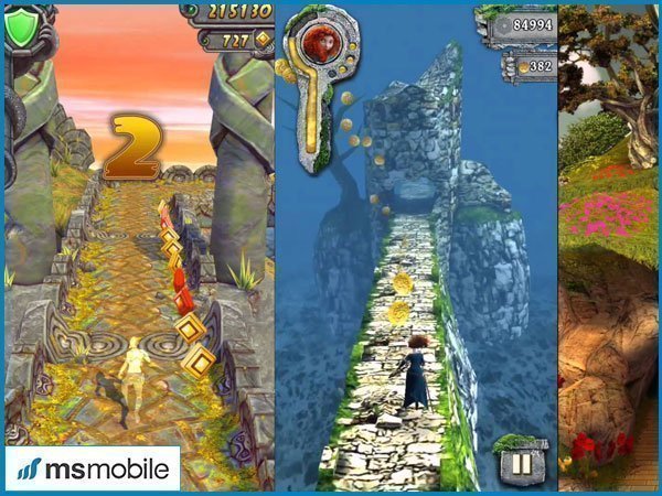 Tính năng chính của game Temple Run Oz cho Android, iPhone