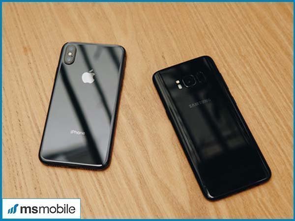 iPhone X và Samsung Galaxy S8 tại Ms Mobile chất lượng uy tín