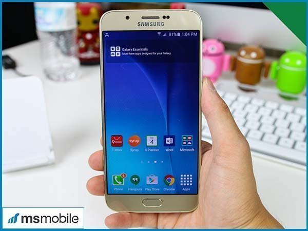 Thiết kế và các tính năng mới trên Samsung Galaxy A8