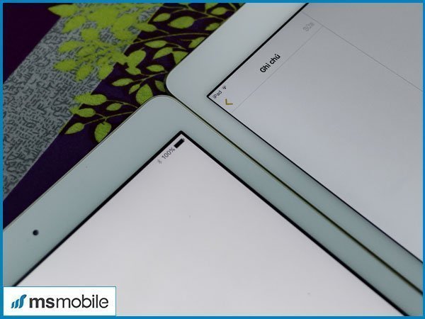 So sánh iPad Air 2 và iPad 2017 về thiết kế và màn hình