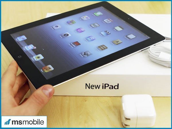 Màn hình iPad 3 hiển thị sắc nét hơn iPad 2