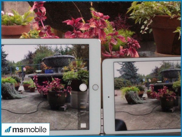 Về camera của iPad Mini 4 và chiếc iPad Air 2