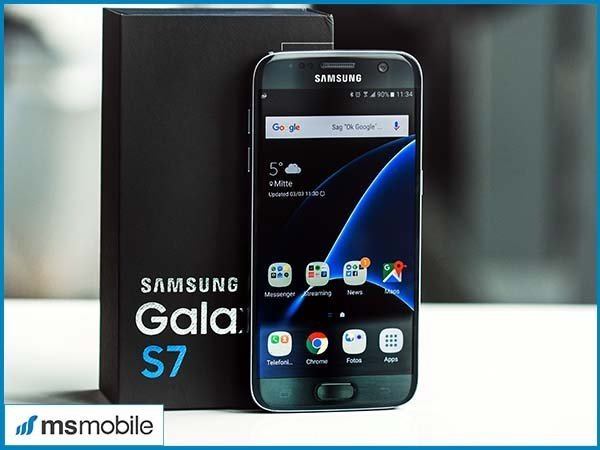 Phần mềm được tích hợp trên Samsung Galaxy S7
