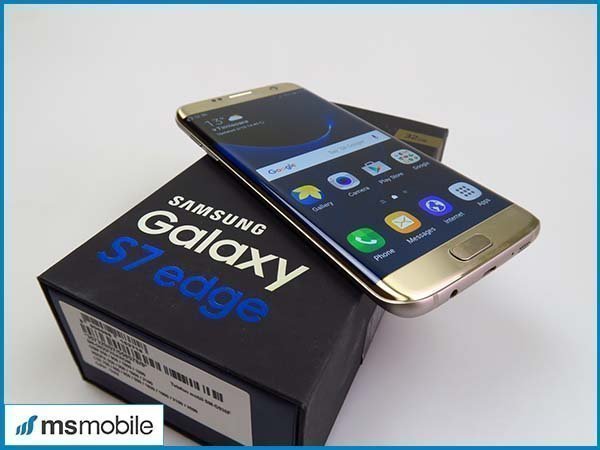 Thiết kế trên Samsung Galaxy S7 Edge