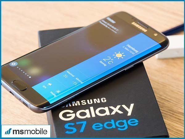 Màn hình trên Samsung Galaxy S7 Edge