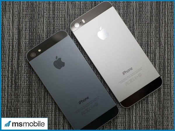 iPhone 5, 5s đều sở hữu thiết kế vỏ nhôm mỏng, kiểu dáng vuông vức