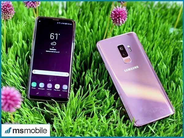 mặt trước và sau Galaxy S9