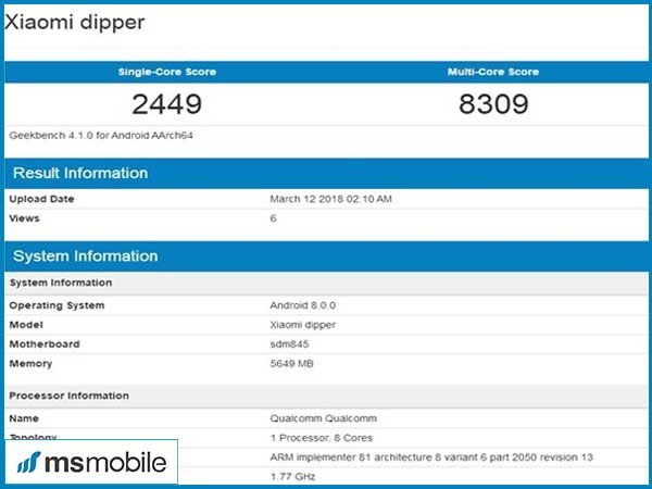 Sức mạnh đáng nể của Xiaomi Mi 7 cũ