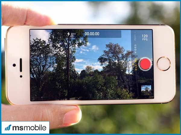 Camera tinh tế của điện thoại iPhone 5, 5s