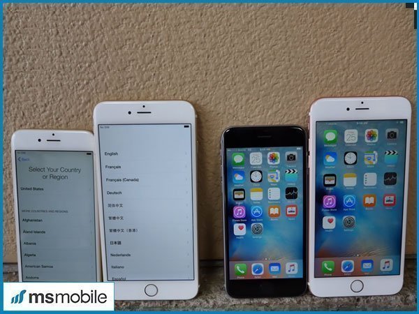 Giá bán iPhone 6, 6 Plus, 6s, 6s Plus ưu đãi, chế độ hấp dẫn người dùng