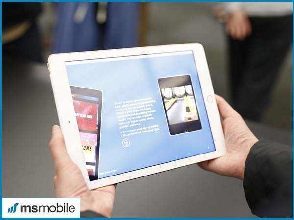 Camera ấn tượng cùng thời lượng pin khá dài trên Apple iPad 9.7 (2018)