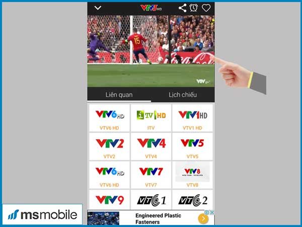 Xem bóng đá trên ứng dụng FPT Play