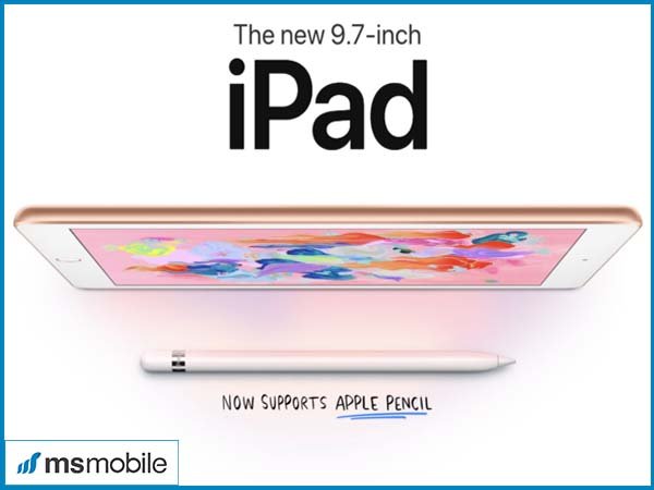 Thiết kế Apple iPad 9.7 (2018) sang và đẹp