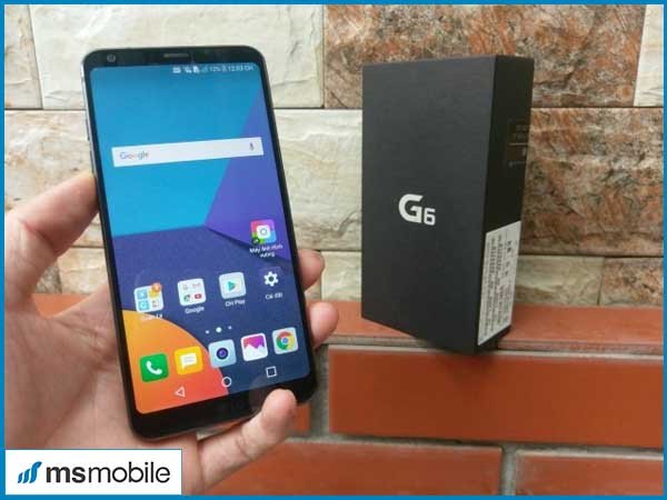LG G6 sử dụng khung kim loại chắc chắn 