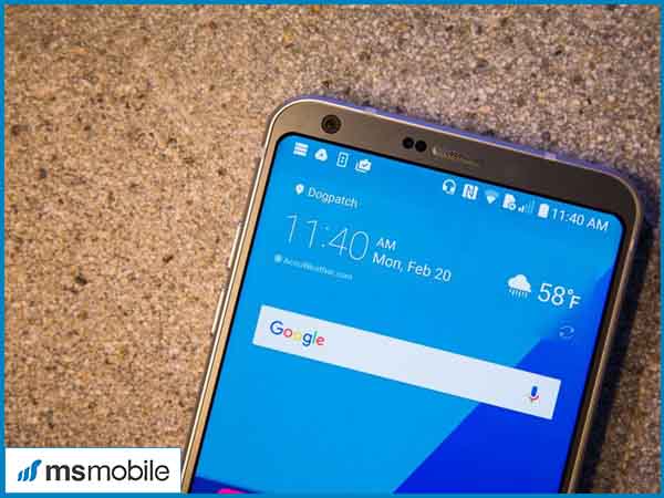 Thiết kế đẹp mắt nhưng không kém phần cá tính trên chiếc LG G6