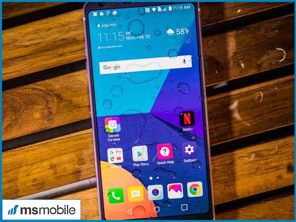  LG G6 có tính năng chống bụi chống nước