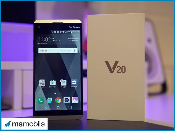 Đánh giá chung LG V20 cũ, mới