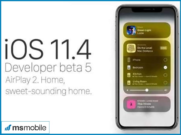 Những tính năng mới trên phiên bản iOS 11.4 Beta 5