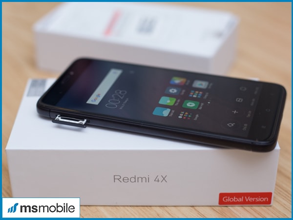 Thiết kế của Xiaomi Redmi 4x