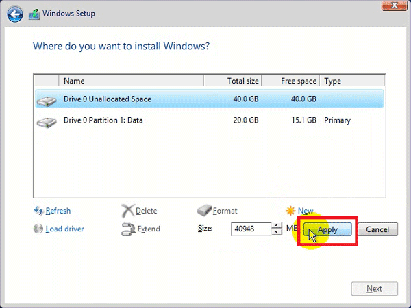 Hướng dẫn chi tiết cách cài win 10