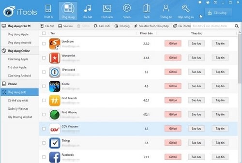 Hướng dẫn cách cài, setup iTools tiếng Việt trên máy tính, laptop