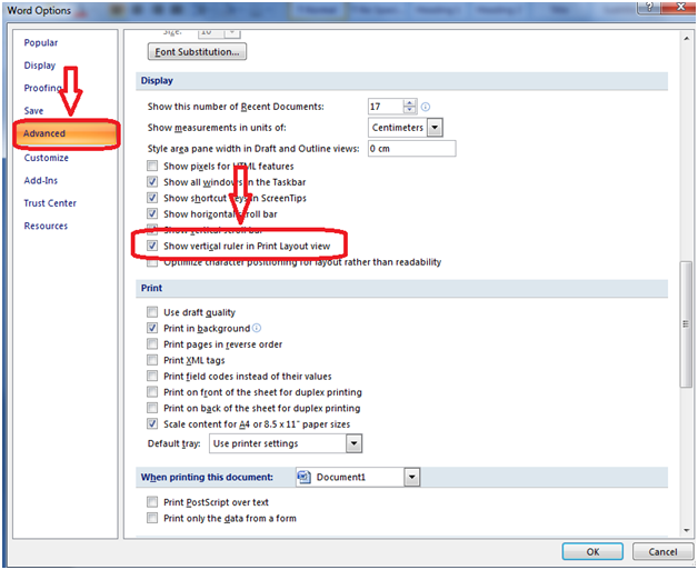 Hiển thị Ruler, thanh thước kẻ căn chỉnh lề trong Word 2016, 2013, 2010, 2007, 2003