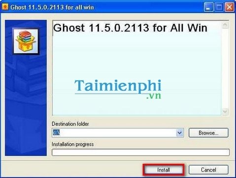 Hướng dẫn cách Ghost Win XP không cần đĩa CD, USB