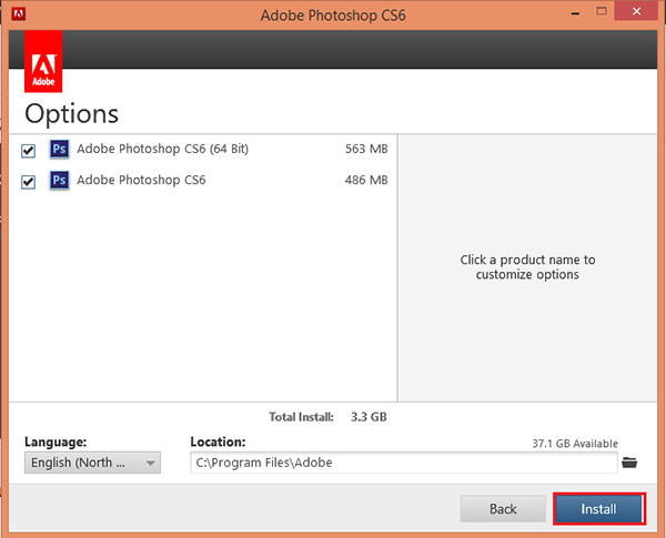 Hướng dẫn cách cài đặt phàn mềm photoshop CS6