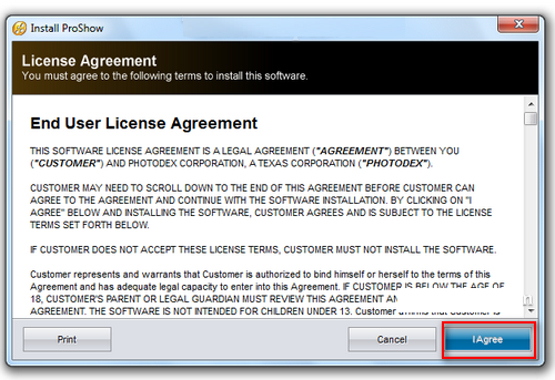 Hướng dẫn cài đặt Proshow gold