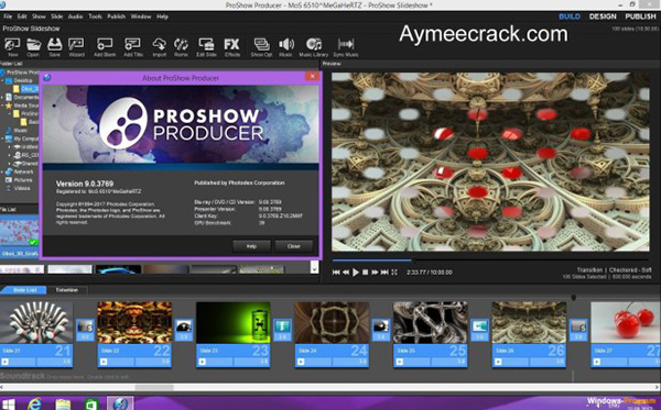 Proshow Producer - phần mềm làm video từ ảnh phổ biến