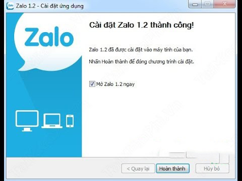 Hướng dẫn cài đặt zalo về cho máy tính