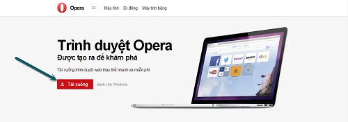Hướng dẫn download Opera- Duyệt web tốc độ cao