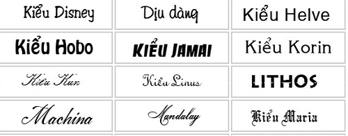 Tổng hợp bộ Font chữ tiếng Việt đầy đủ nhất